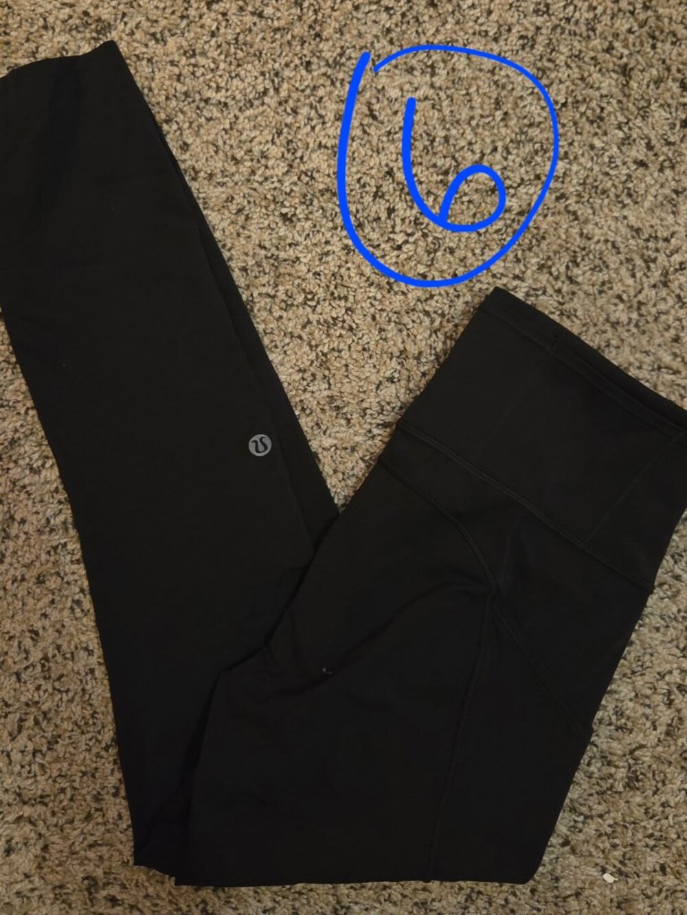 Fast & Free 7/8 Tight II  25" high-rise legging with pockets LULULEMON size 6